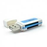 Подробнее о Merlion CRD-5VL TF/Micro SD USB2.0 Blue OEM Q50