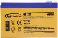 Подробнее о Gemix 12V - 7 AH (GB1207) orange/blue AGM GB1207 orange/blue