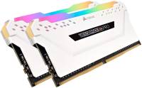 Память Corsair Vengeance RGB Pro White DDR4 16Gb (2x8GB) 3200MHz CL16 Kit CMW16GX4M2C3200C16W