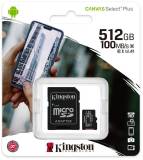 Подробнее о Kingston Canvas Select Plus microSDXC 512GB + Adapter SDCS2/512GB
