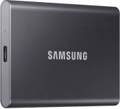 Подробнее о Samsung Portable SSD T7 500GB Titan Grey USB 3.2 + USB Type-C MU-PC500T/WW