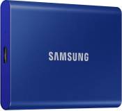 Подробнее о Samsung Portable SSD T7 2TB Indigo Blue USB 3.2 + USB Type-C MU-PC2T0H/WW