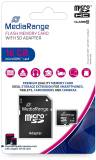 Флеш-карта MediaRange MicroSDHC 16GB + Adapter MR958