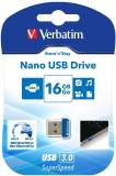 Подробнее о Verbatim Store 'n' Stay NANO 16GB Blue USB 3.0 98709