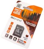 Подробнее о Mibrand microSDHC 16GB + Adapter MICDHU1/16GB-A