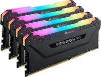 Подробнее о Corsair Vengeance RGB PRO Black DDR4 32GB (4x16GB) 3200NHz CL16 Kit CMW32GX4M4Z3200C16