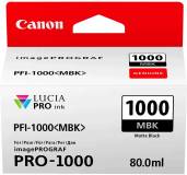 Подробнее о Canon PFI-1000MBk (Matte black) 0545C001