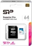 Подробнее о Silicon Power microSDXC Superior Pro Colorful 128GB + Adapter SP064GBSTXDU3V20AB