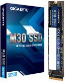 Подробнее о Gigabyte M30 SSD 512GB M.2 2280 NVMe 1.3 PCIe 3.0 x4 3D TLC GP-GM30512G-G