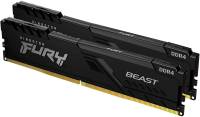 Подробнее о Kingston Fury Beast Black DDR4 64GB (2x32GB) 3600MHz CL18 Kit KF436C18BBK2/64