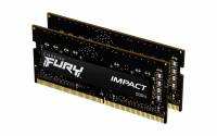 Подробнее о Kingston So-Dimm Fury Impact DDR4 32GB (2x16GB) 3200MHz CL20 Kit KF432S20IBK2/32