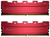 Подробнее о Exceleram Kudos Red DDR4 16GB (2x8GB) 3200MHz CL22 Kit EKBLACK4163222AD