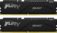 Подробнее о Kingston Fury  Beast Black DDR5 32GB (2x16GB) 5600MHz CL40 Kit KF556C40BBK2-32