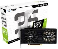 Подробнее о Palit GeForce RTX 3050 Dual 8GB NE63050019P1-190AD