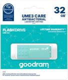 Подробнее о Goodram UME3 Care 32GB Green USB 3.0 UME3-0320CRR11