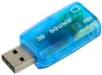 Аудиокарта Dynamode USB Sound card 5.1ch 3D RTL Blue 50471