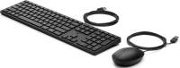 Подробнее о Hewlett Packard Wired Desktop 320MK Mouse and Keyboard 9SR36AA