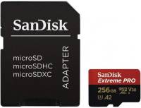 Подробнее о SanDisk Extreme Pro microSDXC 256GB + Adapter SDSQXCD-256G-GN6MA