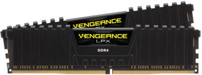 Память Corsair Vengeance LPX Black 64GB (2x32GB) 3000MHz CL16 Lit CMK64GX4M2D3000C16