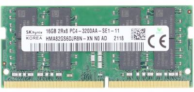 Память Hynix So-Dimm ORIGINAL DDR4 16GB 3200MHz CL22 HMA82GS6DJR8N-XN