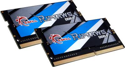 Оперативная память G.Skill So-Dimm Ripjaws DDR4 64GB (2x32GB) 3200MHz CL22 Kit F4-3200C22D-64GRS