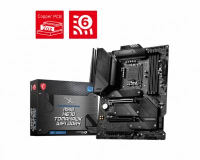 Материнская плата MSI MAG H670 TOMAHAWK WIFI DDR4 MAGH670 TOMAHAWK WIFIDDR4