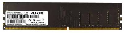 Оперативная память AFOX DDR4 16GB 3000MHz CL20 AFLD416LS1C