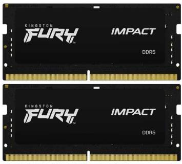 Оперативная память Kingston FURY Impact DDR5 16GB (2x8GB) 4800MHz CL38 Kit KF548S38IBK2-16