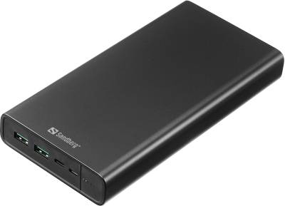 Павербанк Sandberg Powerbank USB-C PD 100W 38400mAh 2xUSB Type-C OUT 420-63