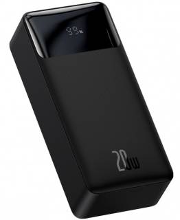 Павербанк Baseus Bipow Digital Display 30000mAh 20W 3A QC3.0 + PD3.0 2USB + Type-C Black PPDML-N01