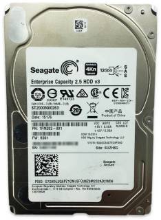 Накопитель Seagate Enterprise Capacity 2.5 2TB SAS 7200rpm 128MB ST2000NX0263