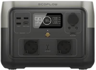 Зарядная станция EcoFlow RIVER 2 Max Portable Power Stations 500W/512Wh ZMR610-B-EU