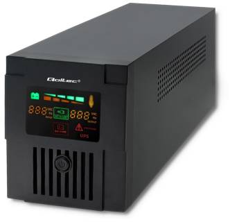 ИБП Qoltec Monolith 1000VA 600W LCD USB 53953