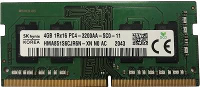 Оперативная память Hynix So-Dimm DDR4 4GB 3200MHz CL22 HMA851S6CJR6N-XN