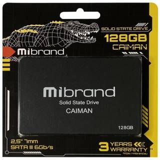 Внутренний HDD/SSD Mibrand Caiman Standard 128GB TLC MI2.5SSD/CA128GBST