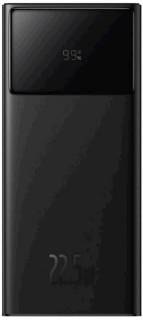 Павербанк Baseus Star Lord Display 22.5W 30000 mAh Black PPXJ060101