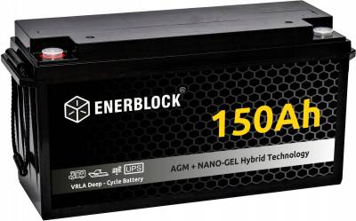 Аккумуляторная батарея Enerblock 12V-150AH (JDG-150)