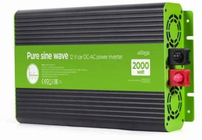 Инвертор EnerGenie Pure Sine Wave Inverter 2kW EG-PWC-PS2000-01