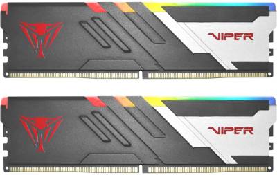 Оперативная память Patriot Viper Venom RGB DDR5 32GB (2x16GB) 6200MHz CL40 Kit PVVR532G620C40K