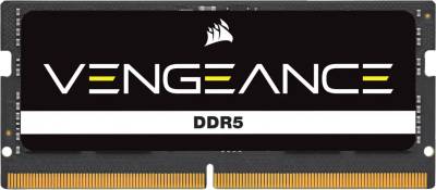 Оперативная память Corsair So-Dimm Vengeance Black DDR5 16GB 4800MHz CL40 CMSX16GX5M1A4800C40