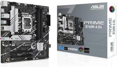 Материнская плата ASUS PRIME B760M-A D4