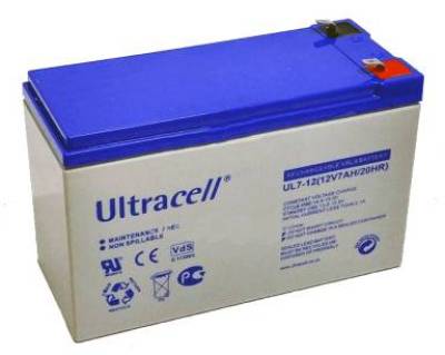 Аккумулятор Ultracell AGM 12V / 7Ah (UL7-12)