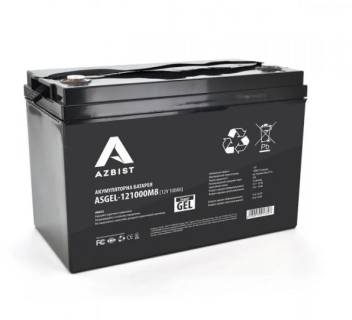 Аккумулятор AZBIST Super GEL ASGEL-121000M8