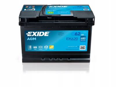 Аккумулятор Exide AGM 62Ah-12v R EK620