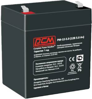Аккумулятор Powercom 12V 5Ah (PM-12-5.0)