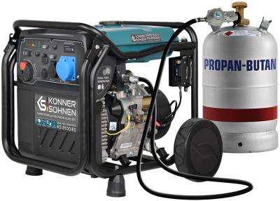 Генератор Konner&Sohnen Dual Fuel Generator 7.2kW KS 8100iEG