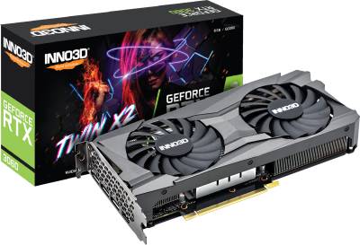 Видеокарта Inno3D TWIN X2 GeForce RTX 3060 8GB OC N30602-08D6X-11902130