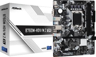 Материнская плата ASRock B760M-HDV/M.2 D4