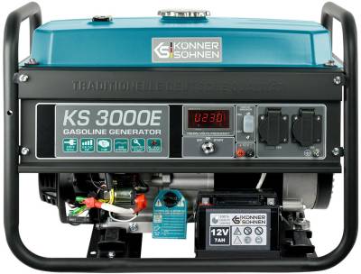 Генератор Konner&Sohnen Gasoline Generator 2.6kW KS 3000E