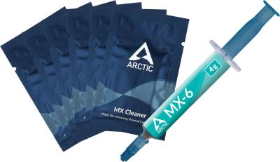 Термоинтерфейс Arctic MX-6 4g with 6 pcs MX Cleaner ACTCP00084A